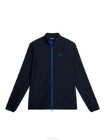 Jeff Hybrid Jacket Navy Men J.Lindeberg Clothing 66XF674 - Image 5