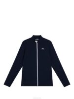 Jeff Hybrid Jacket Navy Men J.Lindeberg Clothing 66XF726 - Image 5