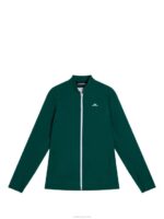 Jeff Hybrid Jacket Rain Forest Men J.Lindeberg Clothing 66XF728 - Image 5