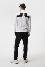 Jeff Hybrid Jacket White Men J.Lindeberg Clothing 66XF727