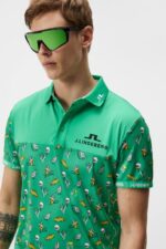 Jeff Nyc Golf Polo Blarney Men J.Lindeberg Clothing 66XF192 - Image 4