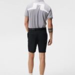 Jeff Polo Grey Melange Men J.Lindeberg Clothing 66XF120