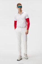 Jeff Polo White Men J.Lindeberg Clothing 66XF299 - Image 2