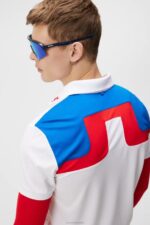 Jeff Polo White Men J.Lindeberg Clothing 66XF299 - Image 3
