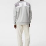 Jeff Sweatshirt Light Grey Melange Men J.Lindeberg Clothing 66XF532