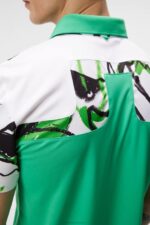 Jeff Tour Golf Polo White Men J.Lindeberg Clothing 66XF194 - Image 2