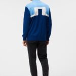 Jeff Windbreaker Sweater Estate Blue Men J.Lindeberg Clothing 66XF507