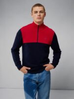 Jeff Windbreaker Sweater Navy Men J.Lindeberg Clothing 66XF2336