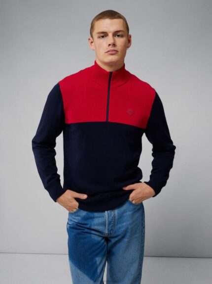 Jeff Windbreaker Sweater Navy Men J.Lindeberg Clothing 66XF2336