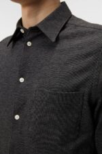 Jersey Slim Shirt High Rise Men J.Lindeberg Clothing 66XF1183 - Image 5