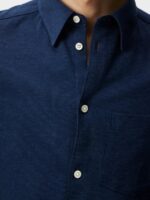 Jersey Slim Shirt Navy Men J.Lindeberg Clothing 66XF1182 - Image 5