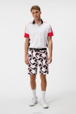 Jessy Polo Fiery Red Men J.Lindeberg Clothing 66XF37 - Image 2