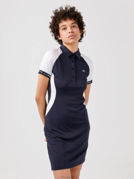 Jill Golf Dress Navy Women J.Lindeberg Clothing 66XF2735