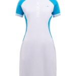 Jill Golf Dress White Women J.Lindeberg Clothing 66XF2736