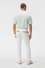 Jim Pant White Men J.Lindeberg Clothing 66XF413