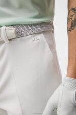 Jim Pant White Men J.Lindeberg Clothing 66XF413 - Image 3