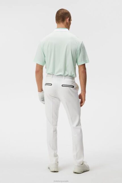 Jim Pant White Men J.Lindeberg Clothing 66XF413