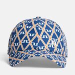 Jim Print Cap Estate Blue Diamond Men J.Lindeberg Accessory 66XF753