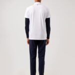 Joel Golf Polo White Men J.Lindeberg Clothing 66XF2116