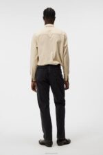 Johnny One Wash Jeans Black Men J.Lindeberg Clothing 66XF1093 - Image 2