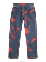 Johnny Star Printed Jeans Navy Men J.Lindeberg Clothing 66XF2578 - Image 5