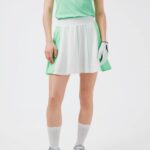 Jolie Golf Skirt White Women J.Lindeberg Clothing 66XF2700