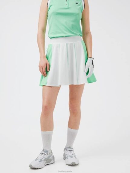 Jolie Golf Skirt White Women J.Lindeberg Clothing 66XF2700