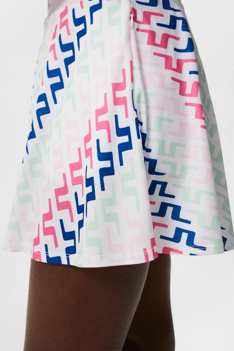 Joline Print Skirt Pink Painted Bridge Women J.Lindeberg Clothing 66XF1598 - Image 5