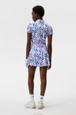 Joline Print Skirt Purple Painted Zebra Women J.Lindeberg Clothing 66XF1597 - Image 2