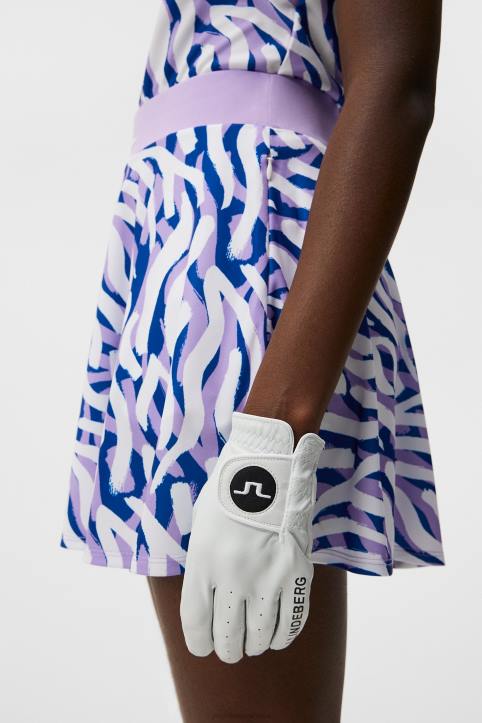 Joline Print Skirt Purple Painted Zebra Women J.Lindeberg Clothing 66XF1597 - Image 5
