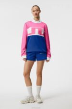 Jones Sweater Azalea Pink Men J.Lindeberg Clothing 66XF570 - Image 2
