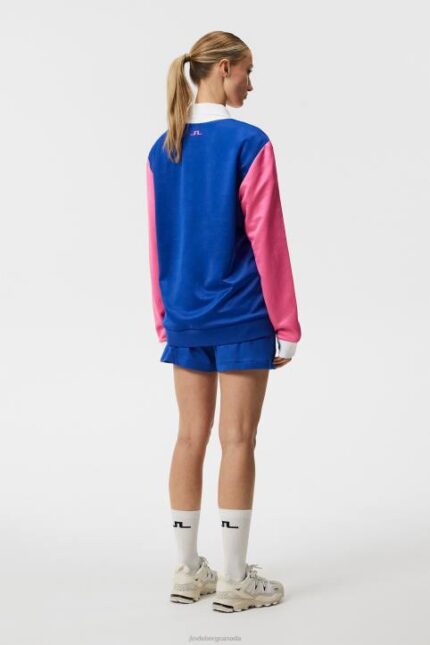 Jones Sweater Azalea Pink Men J.Lindeberg Clothing 66XF570