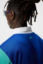 Jones Sweater Bright Aqua Men J.Lindeberg Clothing 66XF569 - Image 4