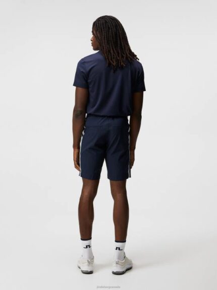 Jordan Polo Navy Men J.Lindeberg Clothing 66XF321