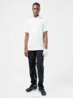 Jordan Relaxed Fit Polo White Men J.Lindeberg Clothing 66XF2073 - Image 2