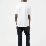 Jordan Relaxed Fit Polo White Men J.Lindeberg Clothing 66XF2073