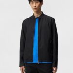 Josiah Summer Wool Overshirt Black Men J.Lindeberg Clothing 66XF1227