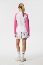 June Mid Layer White Women J.Lindeberg Clothing 66XF1820 - Image 2