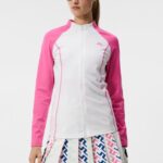 June Mid Layer White Women J.Lindeberg Clothing 66XF1820