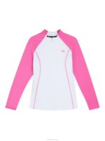 June Mid Layer White Women J.Lindeberg Clothing 66XF1820 - Image 6