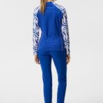June Print Mid Layer Purple Painted Zebra Women J.Lindeberg Clothing 66XF1819