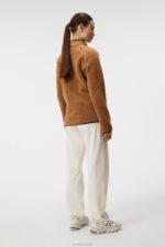 Juniper Pile Mid Layer Chipmunk Women J.Lindeberg Clothing 66XF1774