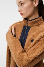 Juniper Pile Mid Layer Chipmunk Women J.Lindeberg Clothing 66XF1774 - Image 3