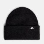 Kadie Alpaca Mix Beanie Black Men J.Lindeberg Accessory 66XF744