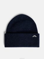 Kadie Alpaca Mix Beanie Navy Melange Men J.Lindeberg Accessory 66XF746
