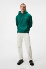 Karson Graphic Hoodie Rain Forest Men J.Lindeberg Clothing 66XF1069 - Image 3