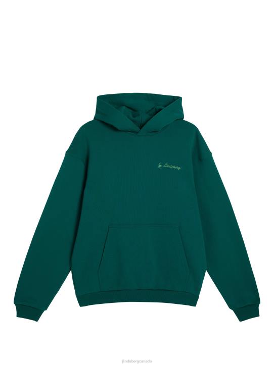 Karson Graphic Hoodie Rain Forest Men J.Lindeberg Clothing 66XF1069 - Image 5