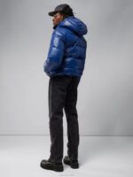 Kash Bomber Jacket Nautical Blue Men J.Lindeberg Clothing 66XF2401