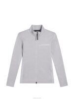Kati Mid Layer Light Grey Melange Women J.Lindeberg Clothing 66XF1862 - Image 5