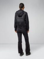 Keisha Hybrid Hooded Jacket Black Women J.Lindeberg Clothing 66XF2858 - Image 2